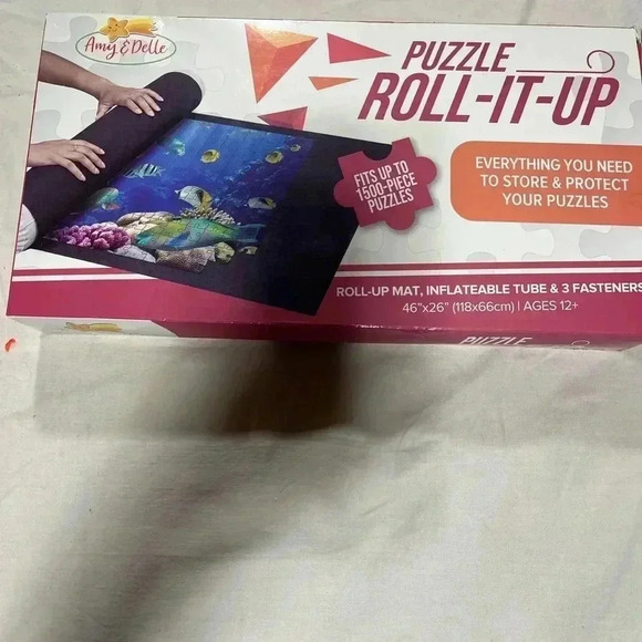 [46”*26”]Amy&Delle Puzzle Roll-It-Up- Fits  1500 Pieces - Picture 1 of 3